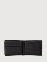 Dario Monogram Centre Flap-up Cards Wallets with Coin Compartment - BONIA