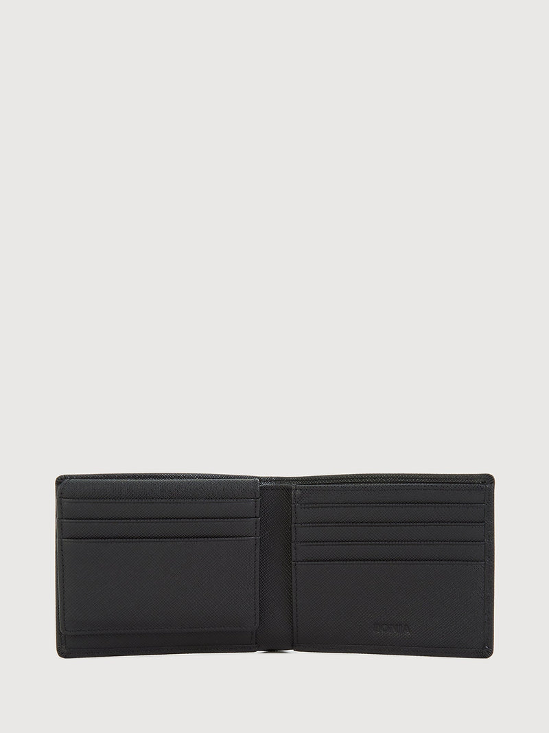 Matteo 2 Fold Flap-Up Short Wallet - BONIA