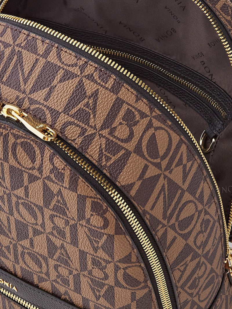 Bonia Black Milagros Women's Bag with Adjustable Strap, Zip-Around  860250-018-08