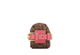 Miniatura Monogram Backpack Style Wristlet Pouch - Bonia