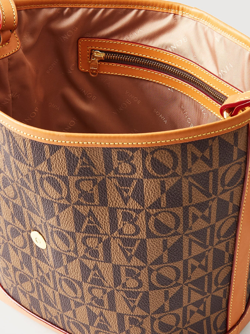 Bonia monogram tote bag authentic guaranteed, Women's Fashion