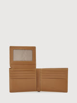 Monogram Unisex Flap-Up Card Wallet - BONIA