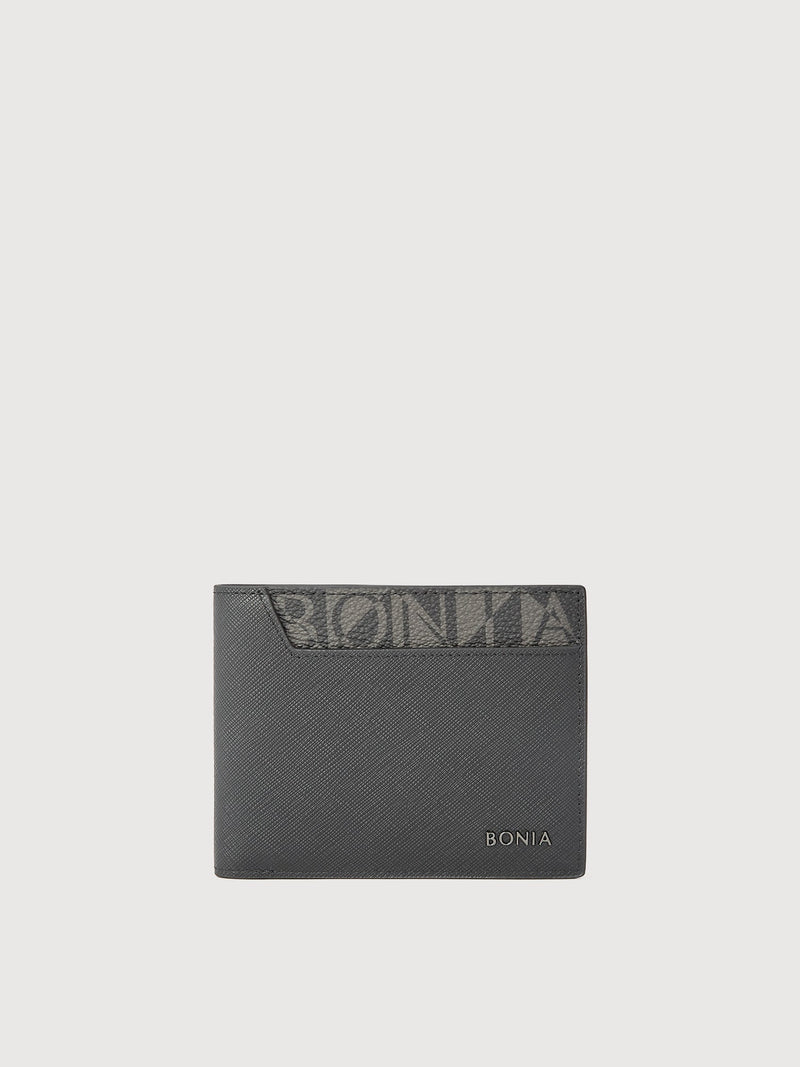 Savio Monogram Centre Flap Cards Wallet - BONIA