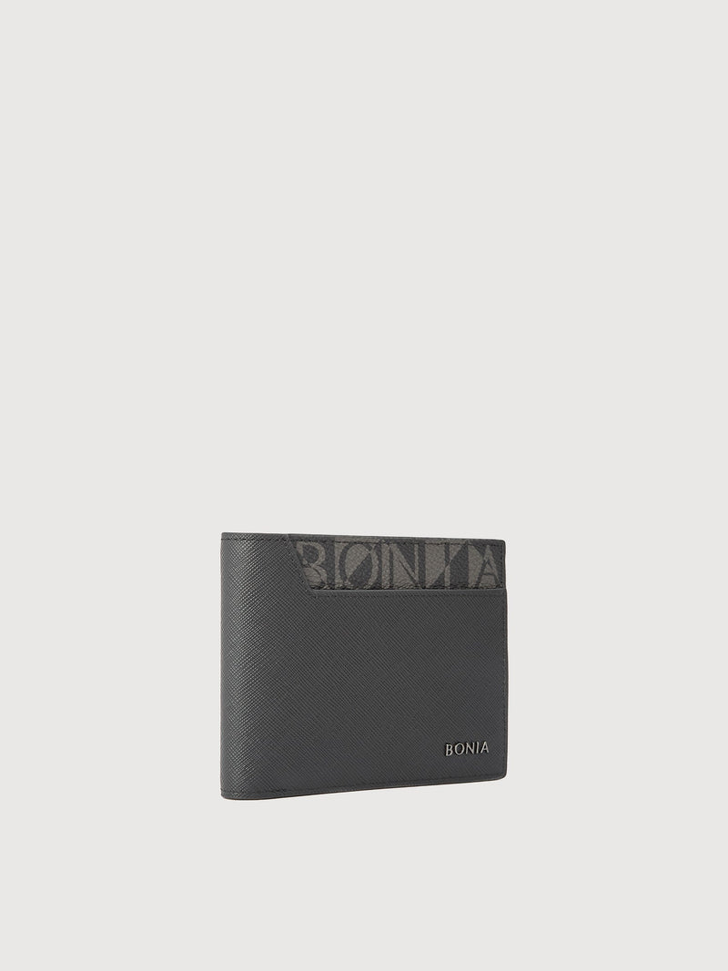 Savio Monogram Centre Flap Cards Wallet - BONIA