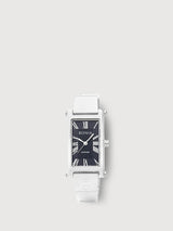 Silver and Black Nicola Watch - BONIA