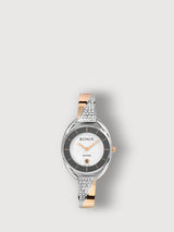 Simmetria Sparkle Stainless Steel Women's Watch 42mm - BONIA